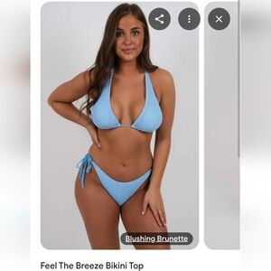 The Blushing Brunette Bikini